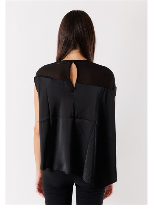 Sleeveless blouse 3131 MESANGE | 3131NERO