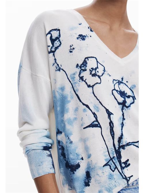 Maglia papaveri 25SWJF33 DESIGUAL | 25SWJF331001