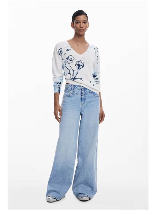 Maglia papaveri 25SWJF33 DESIGUAL | 25SWJF331001