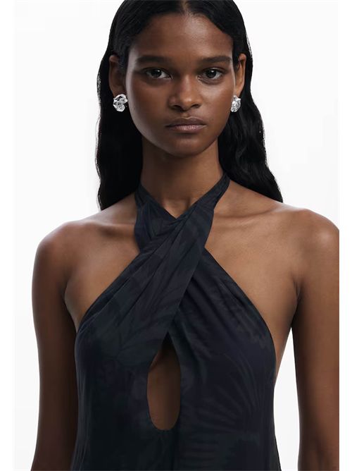 Long dress with halter neck 25SWMW11 DESIGUAL | 25SWMW112000